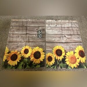 Sunflower Curtains with hooks